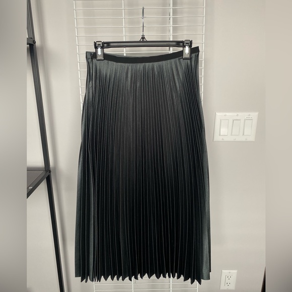 Zara Emerald Green Maxi Skirt Small - Picture 3 of 9